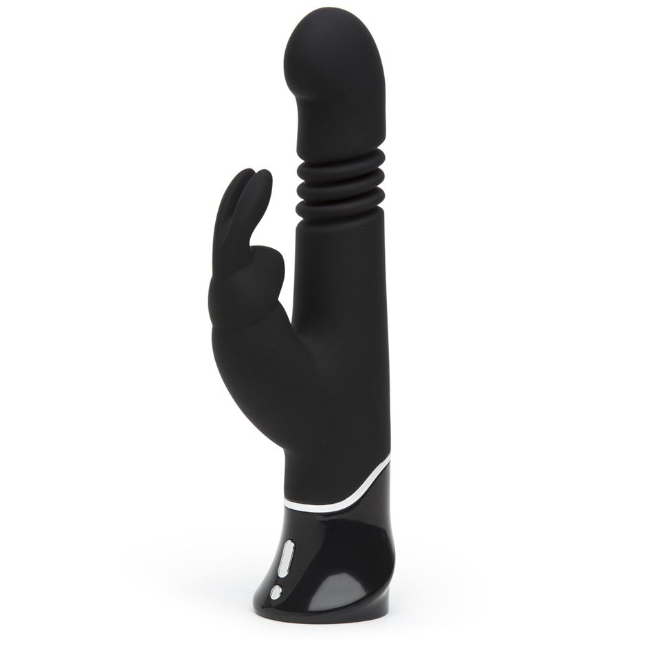 Lovehoney Fifty Shades of Grey Greedy Girl - Black Silicone Vibrator