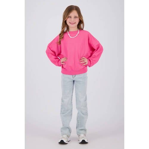 Vingino sweater met backprint roze