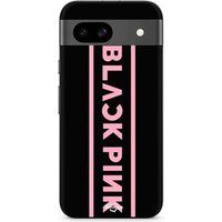 Blackpink Hoesje Google Pixel 8a Blackpink VIP Tickets Blackpink logo voorkant zwart Maniacase