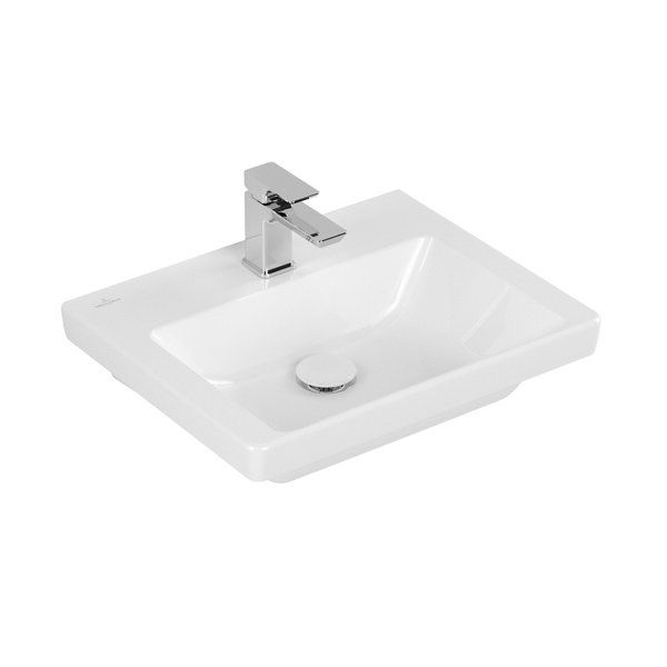 Villeroy & Boch Subway 3.0 fontein 50x40cm Wit 4370FG01