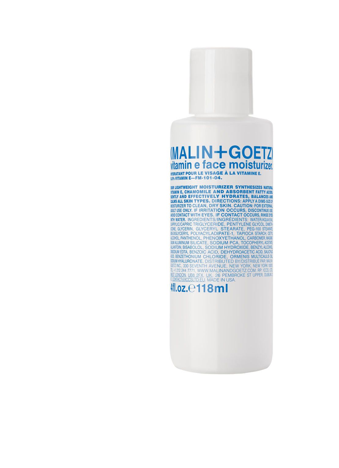MALIN+GOETZ vitamin e face moisturizer - dag- & nachtcrème 118 ml