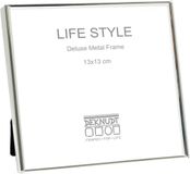 Deknudt Frames cadre photo S58MS1 - argent - métal - 13x13 cm