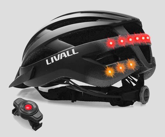 Livall MT1 Neo Smart Fietshelm - Zwart - Maat M - 55-57cm - LED Richtingaanwijzers