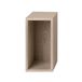 Muuto Étagère avec panneau Stacked 2.0, petit chêne