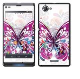 Royal Muurtattoo RS. 36334 zelfklevend voor Sony Xperia L met motief vlinder vectorafbeeldingen