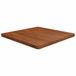 VidaXL Tafelblad vierkant 80x80x4cm behandeld eiken donkerbruin
