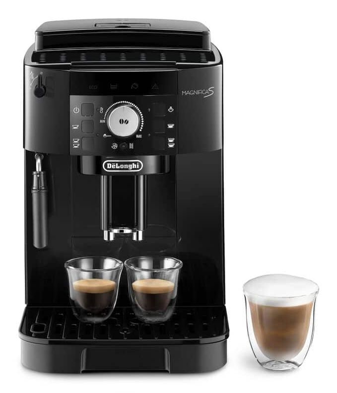 De'Longhi Magnifica S ECAM11.112.B Zwart - Volautomatische Espressomachine met Melkopschuimer
