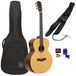 J.N Guitars Glencairn Series GLEN-O N pack débutant guitare folk