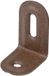 Alberts DURAVIS® verstelbare hoekbeugel, roestbruin duplex gecoat, 28 x 40 x 22 mm, 50 stuks