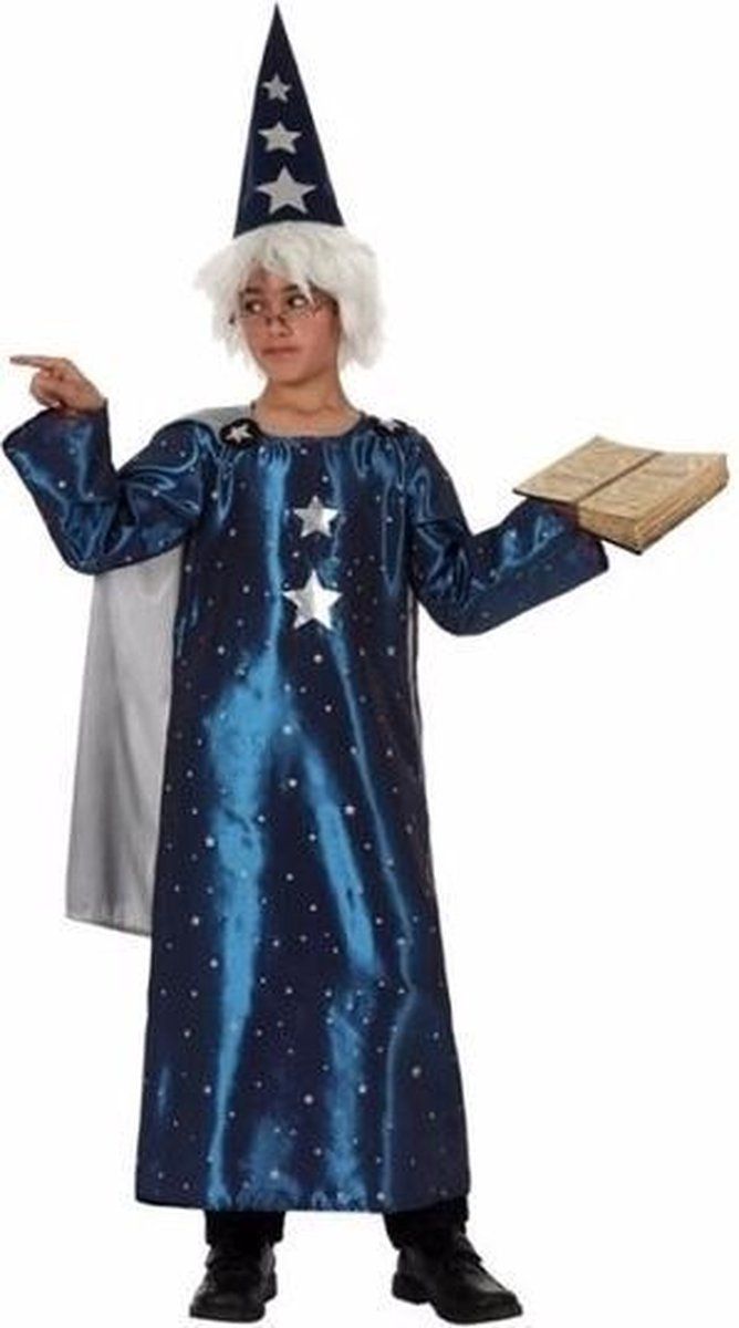 Atosa Tovenaar kostuum / verkleedkleding voor jongens 128 (7-9 jaar)