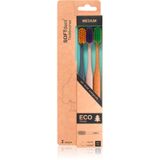 SOFTdent Bamboo Ultra Soft Toothbrush - 3 Pack