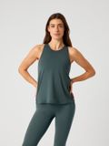 Björn Borg Tanktop Sport Hemd Dames Sportshirt - Urban Chic Groen - Gerecycled Polyester - Maat M
