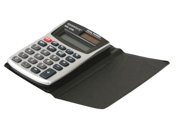 Quantore MM-123Q - Zakrekenmachine - Zwart/Zilver