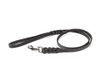 Leather Leash with Handle, 16 mm x 1,2 m, Braided