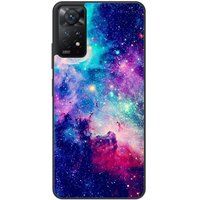 Xiaomi Redmi Note Versterkt hoesje met sublimatie bedrukking, compatibel met Galaxie bleue