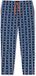 Schiesser Mix+Relax pyjamabroek heren admiraal gestipt 100% katoen maat 52
