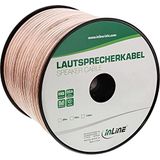 InLine 98350T audio kabel 50 m Transparant