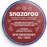 Snazaroo 1118866 - Burgundy - 18ml Aqua Schmink & Kinderschmink voor Kinderen en Volwassenen