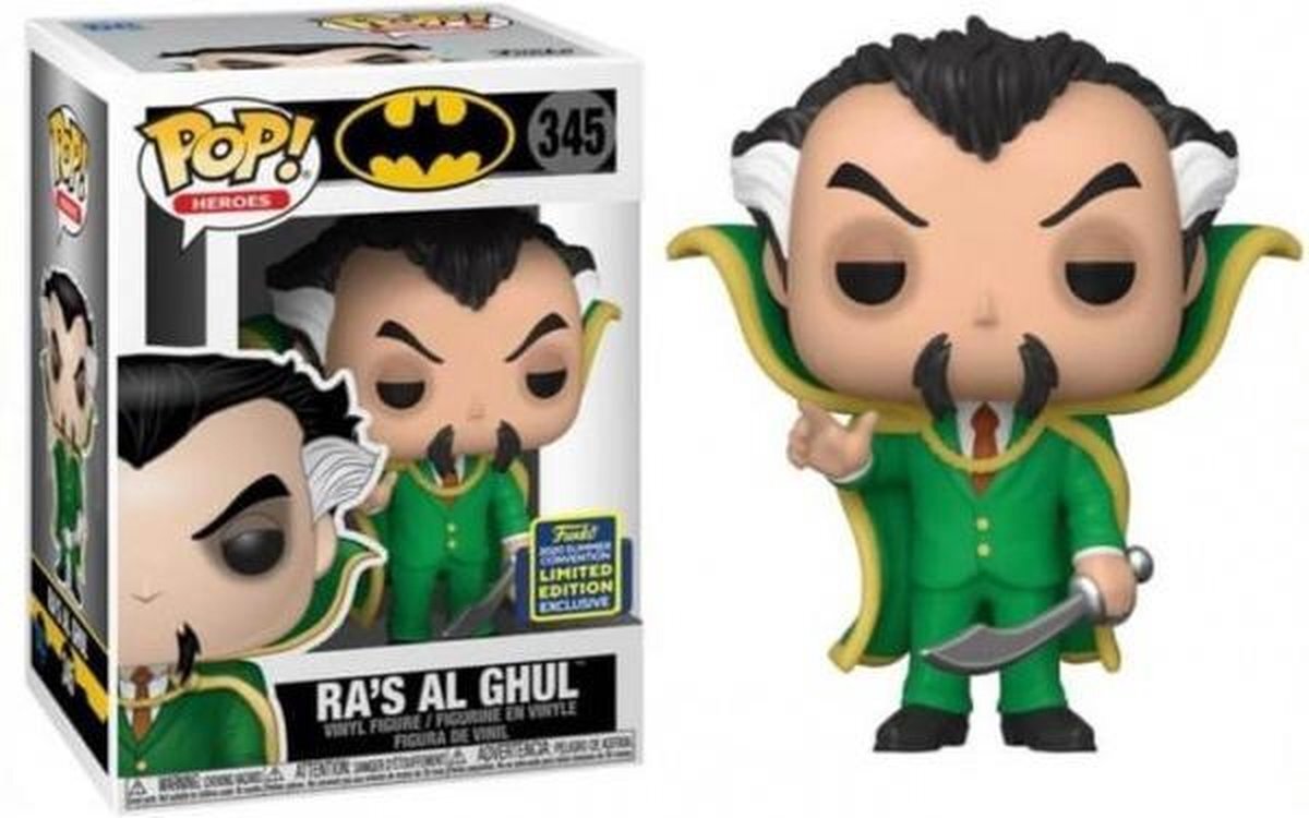 Funko Pop Heroes 345 DC Super Heroes Batman 47870 Ra's al Ghul SDCC2020