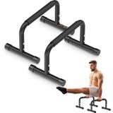 Parallettes - Calisthenics - Réglable 30-35 cm - Tubes en acier - Jusqu'à 200 kg