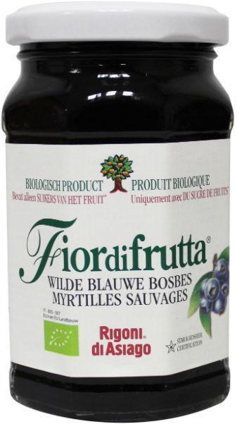 Fiordifrutta Jam Wilde Blauwe Bosbessen