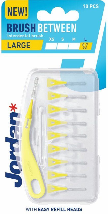 Jordan Interdentale Ragers Large - 10 stuks