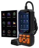 Scanner OBD2 - Appareil de diagnostic automobile - Lecteur de code - Avec écran couleur de 2,8 pouces
