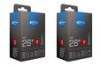 Schwalbe Set van 2 binnenbanden 700 x 35 C met Presta-ventielen, zwart, 71,1 cm