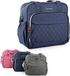 Decopatent® Sac à dos pour bébé - Sac de soins pour bébé - Avec matelas à langer et porte-bouteille - Poches - Garçons - Filles - Bleu