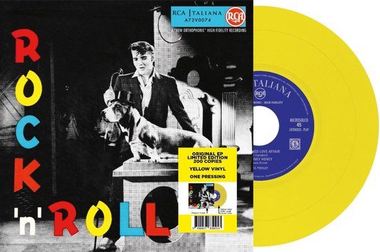 Lmlr/Culture Factory Elvis Presley Rock 'N' Roll 12" Vinyl Coloured Vinyl