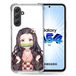 Cokitec Samsung Galaxy A54 5G Manga Demon Slayer Nezuko Beschermhoes van gehard glas