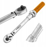 Neo tools GTX Poland Sp. z o.o. Sp.k. Dynamometrische Sleutel 1/4" 5-25 Nm met Blokkeerfunctie en Koffer