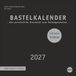 Heye Premium-Bastelkalender schwarz klein 2027