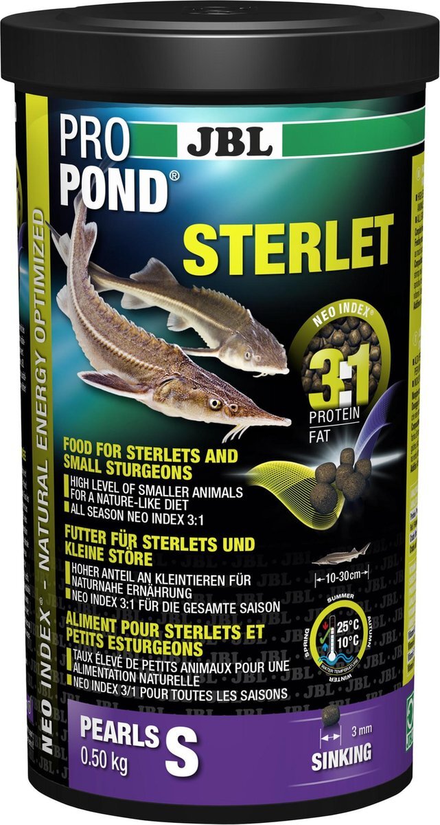 JBL Dier PROPOND STERLET S 0,5kg