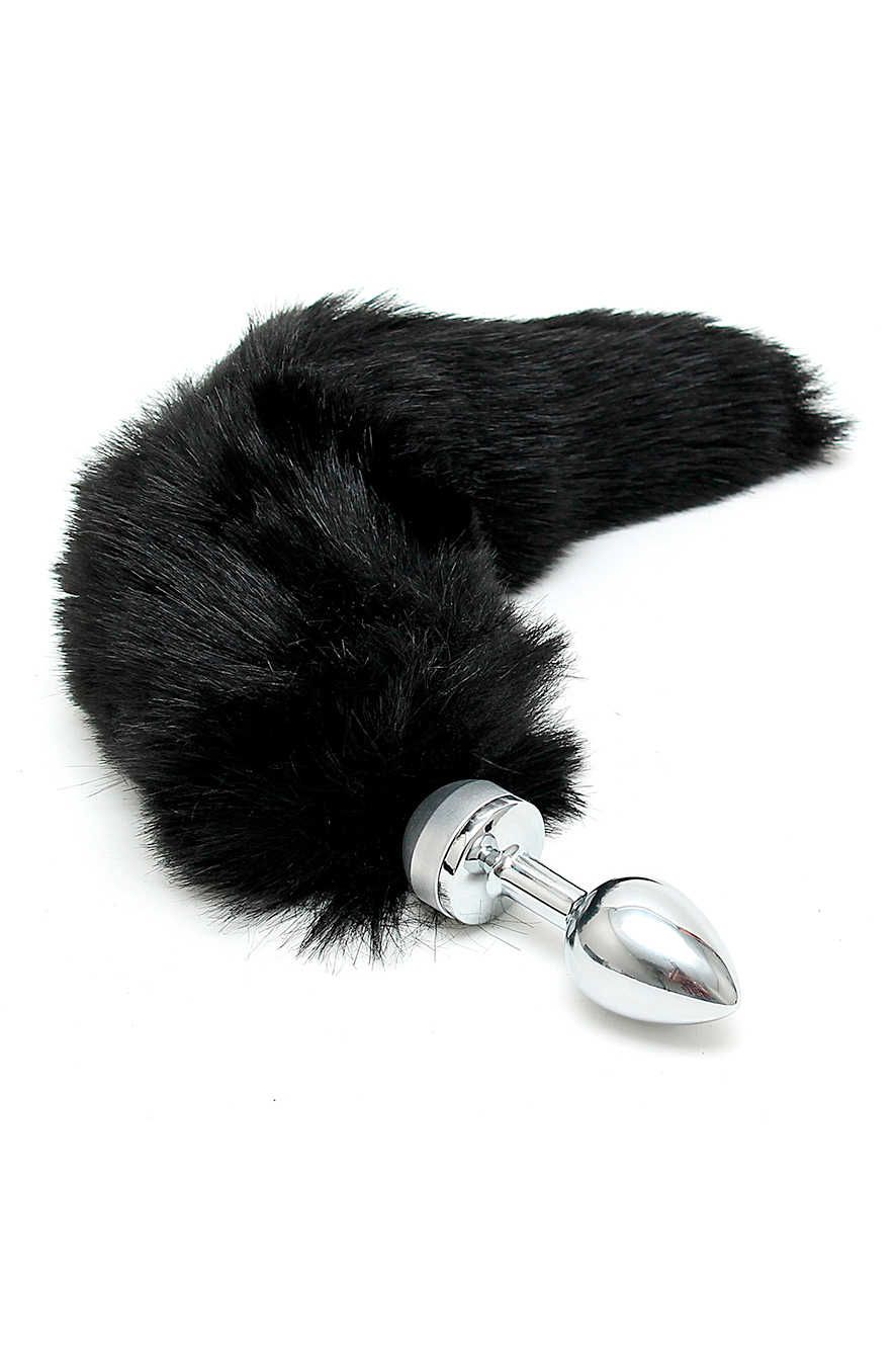 Bondage Play Metalen Butt Plug - Ø 3cm