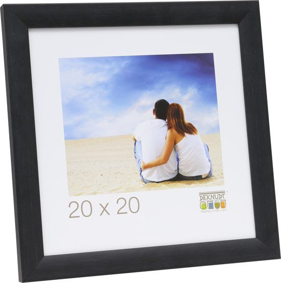 Deknudt Frames fotokader zwart hout - 5412065584015