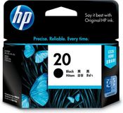 HP 20 Zwart Origineel Inktcartridge (C6614DA)