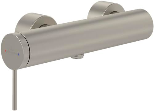 Villeroy & Boch Loop & Friends Douchekraan - Geborsteld Nikkel Mat