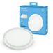 Garza Led-plafondlamp, rond, 29,5 cm, 24 W, 6500 K, koud licht, 2500 lm, 30.000 uur, IP20, wit, energiebesparing 80%