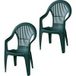 Progarden Vega SET 2x St-Ses vert M73538 Ensemble de meubles de jardin Vert