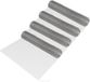 pro.tec Grillage de jardin - grillage accordéon - 1x25m - métal gris