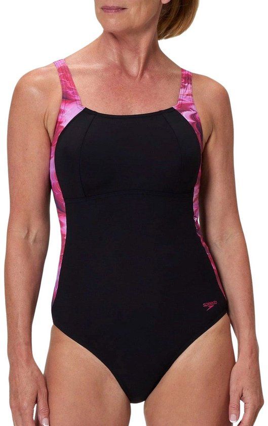 Speedo Lunalustre Printed Shaping Badpak Dames