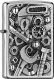 Zippo Aansteker Screws and Tools Emblem
