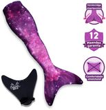 Mermaid Sisters Star of the Sea Purple - Zeemeermin Staart met Monovin voor Meisjes - Paars - Maat 146-158