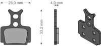 Brenta Ciclo T1 Racing/r1/mega/rx/cura Formula Gesinterde Remblokken Zilver