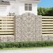 Maison Exclusive - Geknoopte gaasbakken, 4 stuks, 200x50x220/240 cm, verzinkt staal