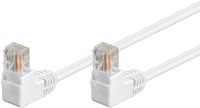 Merkloos Goobay CAT5e Netwerkkabel - RJ45 - Wit - 5 m