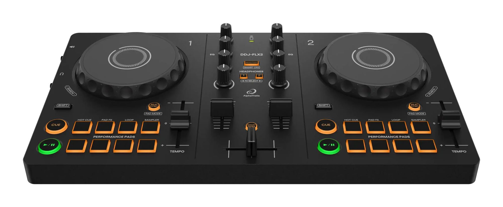 Alphatheta Ddj-flx2 Midi-controller Noir