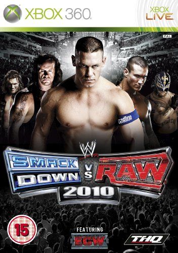 THQ WWE Smackdown VS Raw 2010 Game XBOX 360