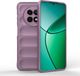 Techsuit Magic Shield Silicone Back Cover Paars geschikt voor Realme 12x